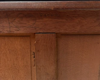 Art Deco Amsterdamse School Bookcase by Willem Penaat for Pander Den Haag, 1921